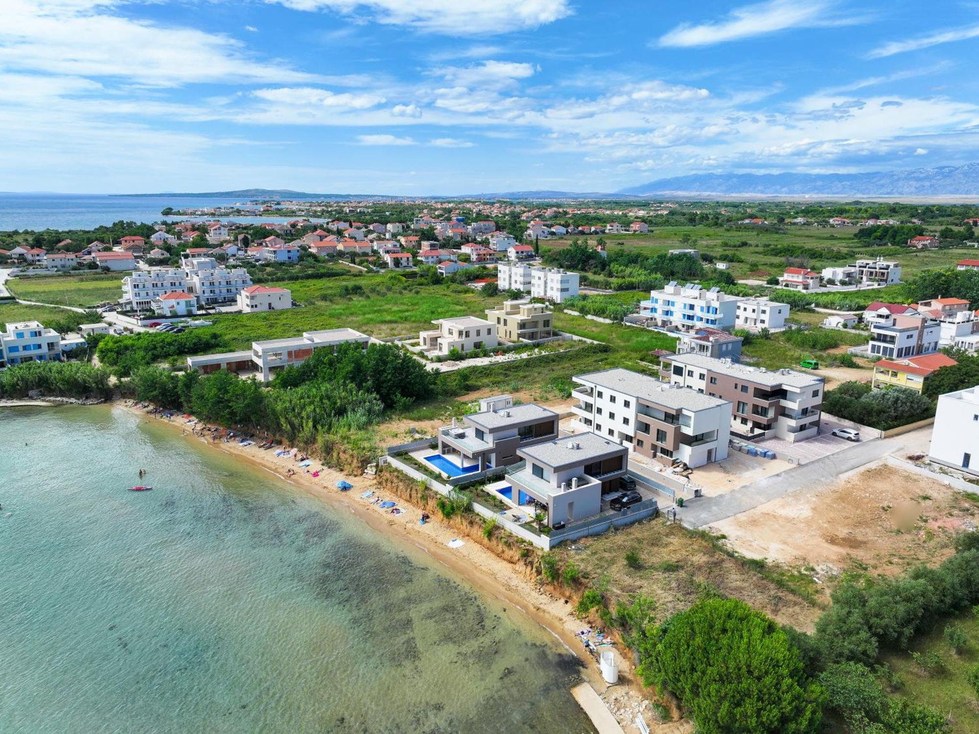 Deluxe Apartments Privlaka On The Sand Exterior foto