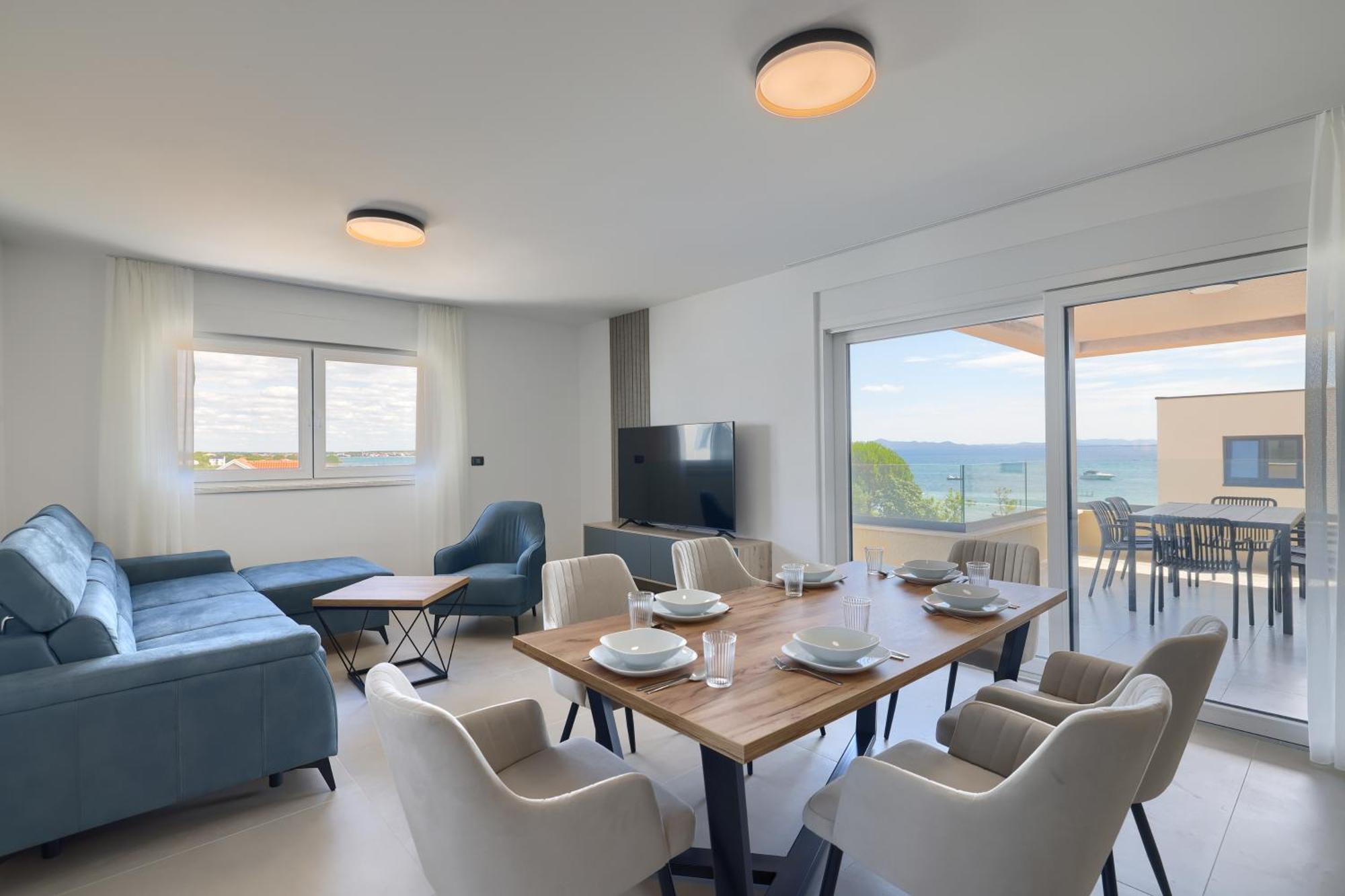 Deluxe Apartments Privlaka On The Sand Quarto foto