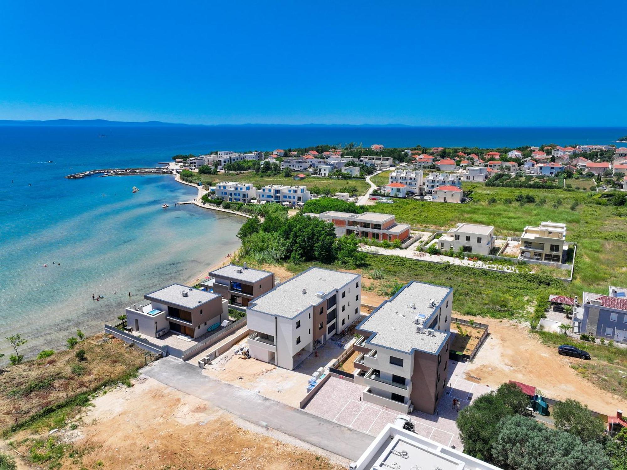 Deluxe Apartments Privlaka On The Sand Exterior foto